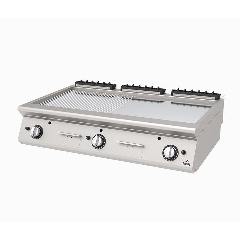 Atalay AGI-1273-ND-CR 730 Seri Set Üstü Nervürlü+Düz Izgara