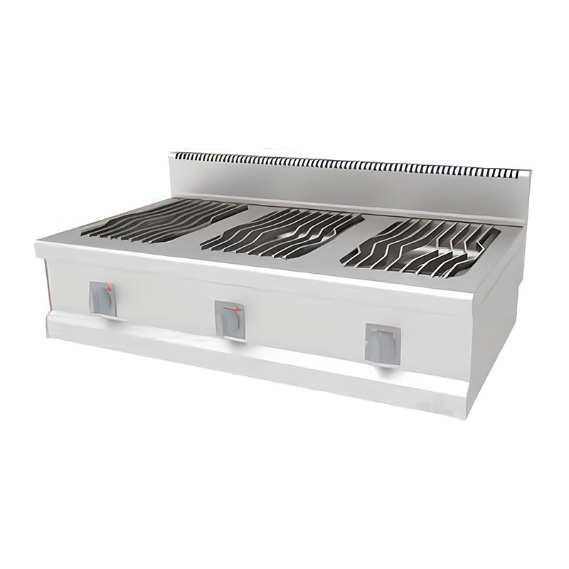 Atalay AGO-1270-Y 700 Seri Set Üstü 3 Brülörlü Yanyana Ocak, Doğalgazlı