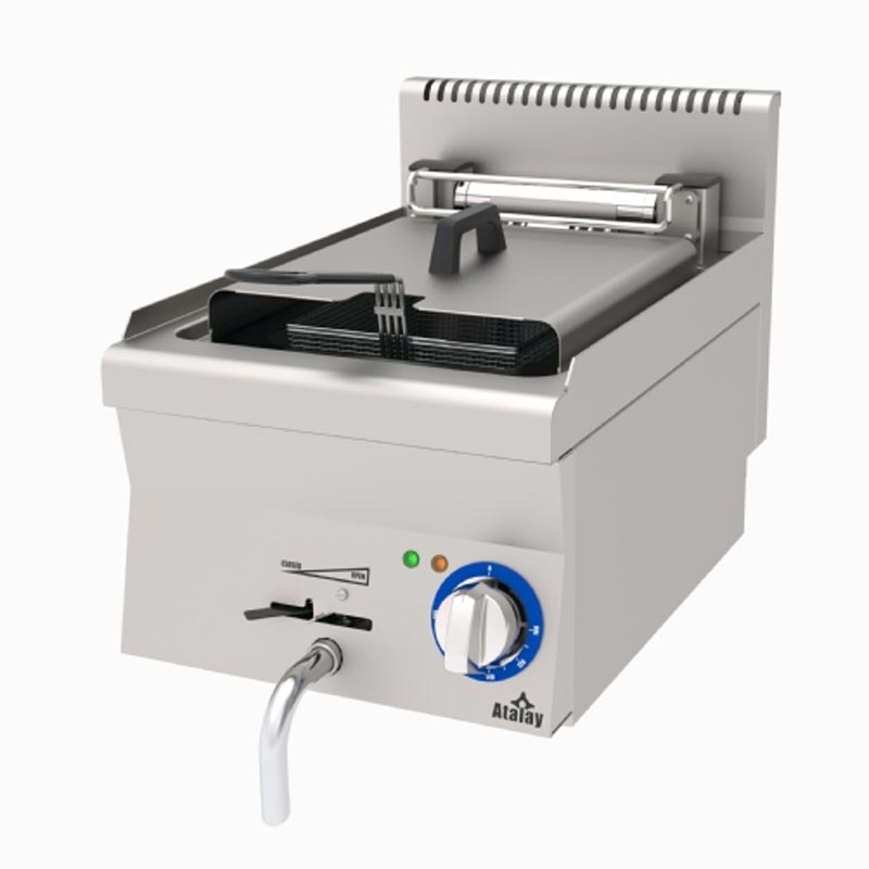 Atalay E-AEF-460 600 Tek Hazneli Seri Fritöz, 12 L, Elektrikli