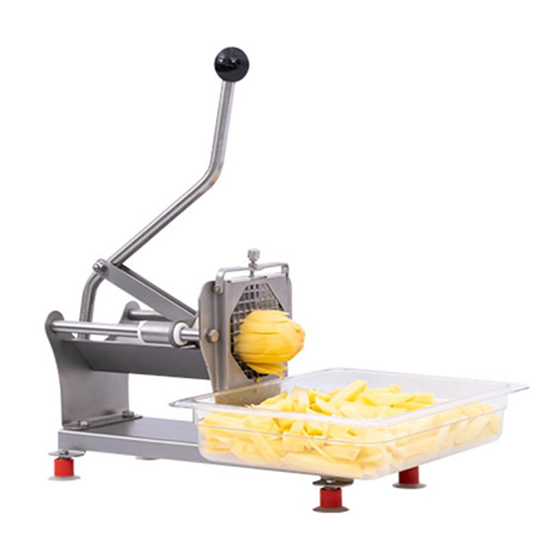 Cancan 1321-2 Manuel Parmak Patates Dilimleme Makinesi, 10x10 mm Disk