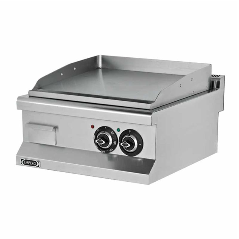 Empero Pleyt Yarı Oluklu Izgara, 60x63x28 cm, Elektrikli