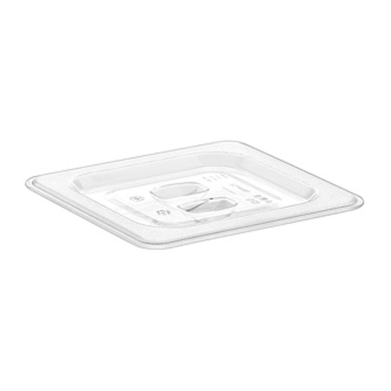 GastroPlast GN 1/6 Paslanmaz Küvet Uyumlu Polikarbon Gastronorm Küvet Kapak