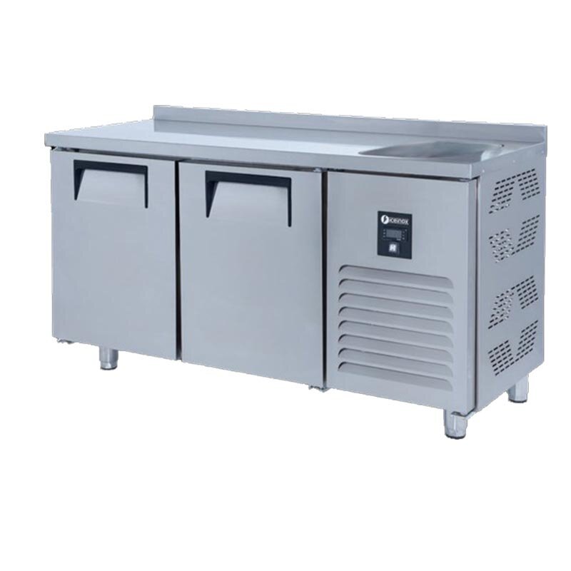 Iceinox CTS 440 CR S Tezgah Tip Evyeli Buzdolabı, 200x60x85 cm