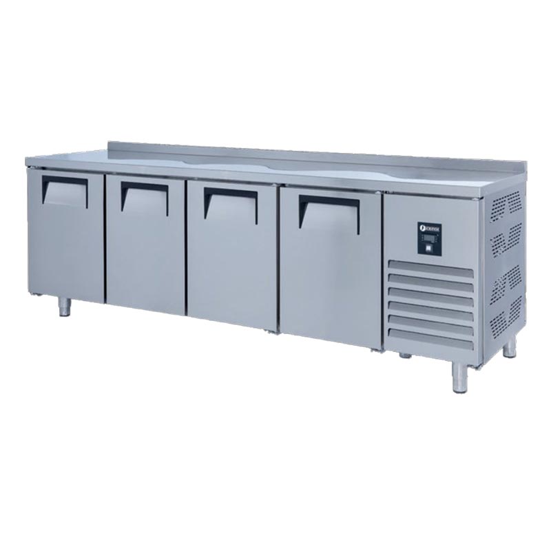 Iceinox CTS 650 CR Tezgah Tip Snack Buzdolabı, 4 Kapılı