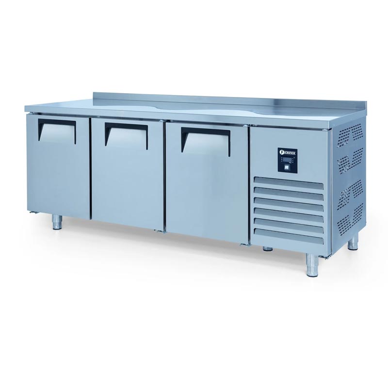 Iceinox CTS T 600 CR Tezgah Tip Patiseri Buzdolabı, 2 Kapılı