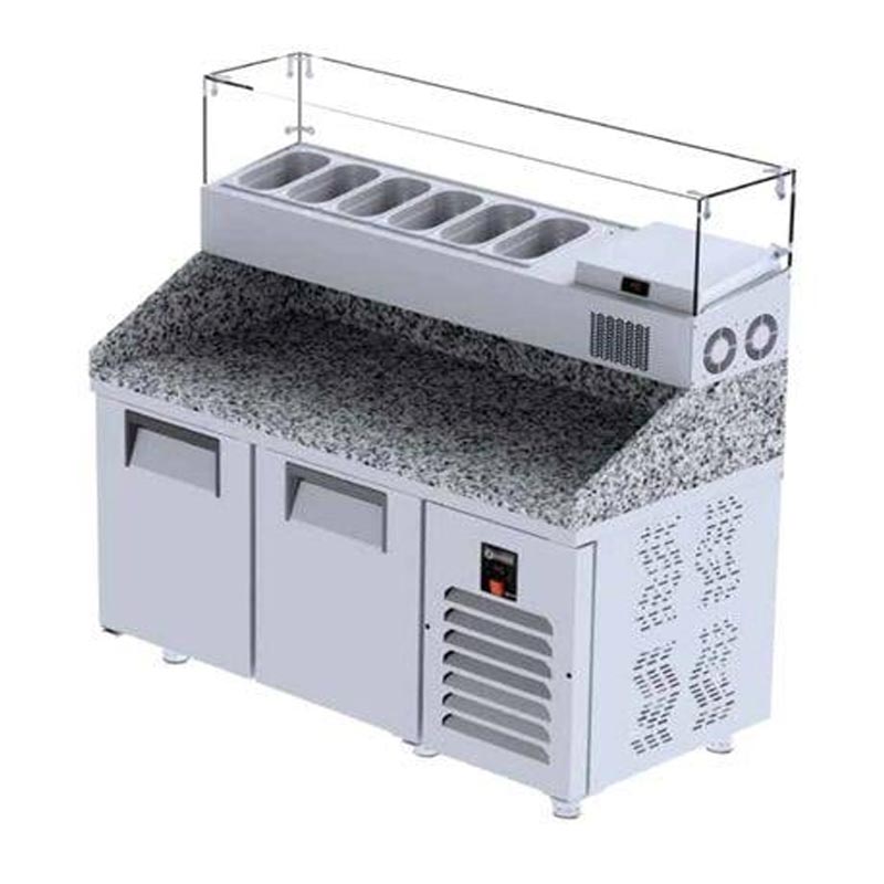 Iceinox PTS GR 515 CR Make Up GN Buzdolabı, 200x80x108/150 cm