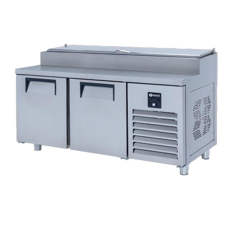 Iceinox PTS L 330 Make Up Kısa Buzdolabı, 2 Kapılı