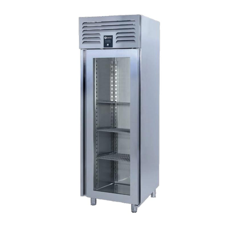 Iceinox VT 610 N VG Dik Tip Snack ve GN Derin Dondurucu, 1 Cam Kapılı