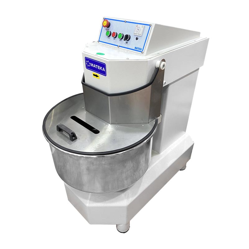 Mateka SPK 850T Spiral Hamur Yoğurma Mikseri, Kasnaklı, 160 kg, 380V