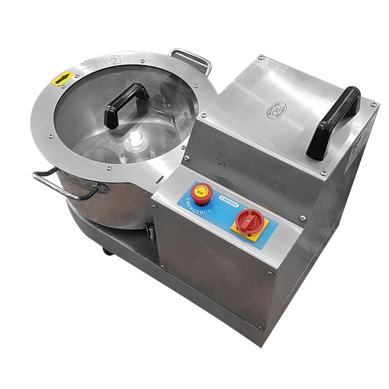Mateka ZRH 360SM Gıda Parçalama Cutteri, 19 L, 220V